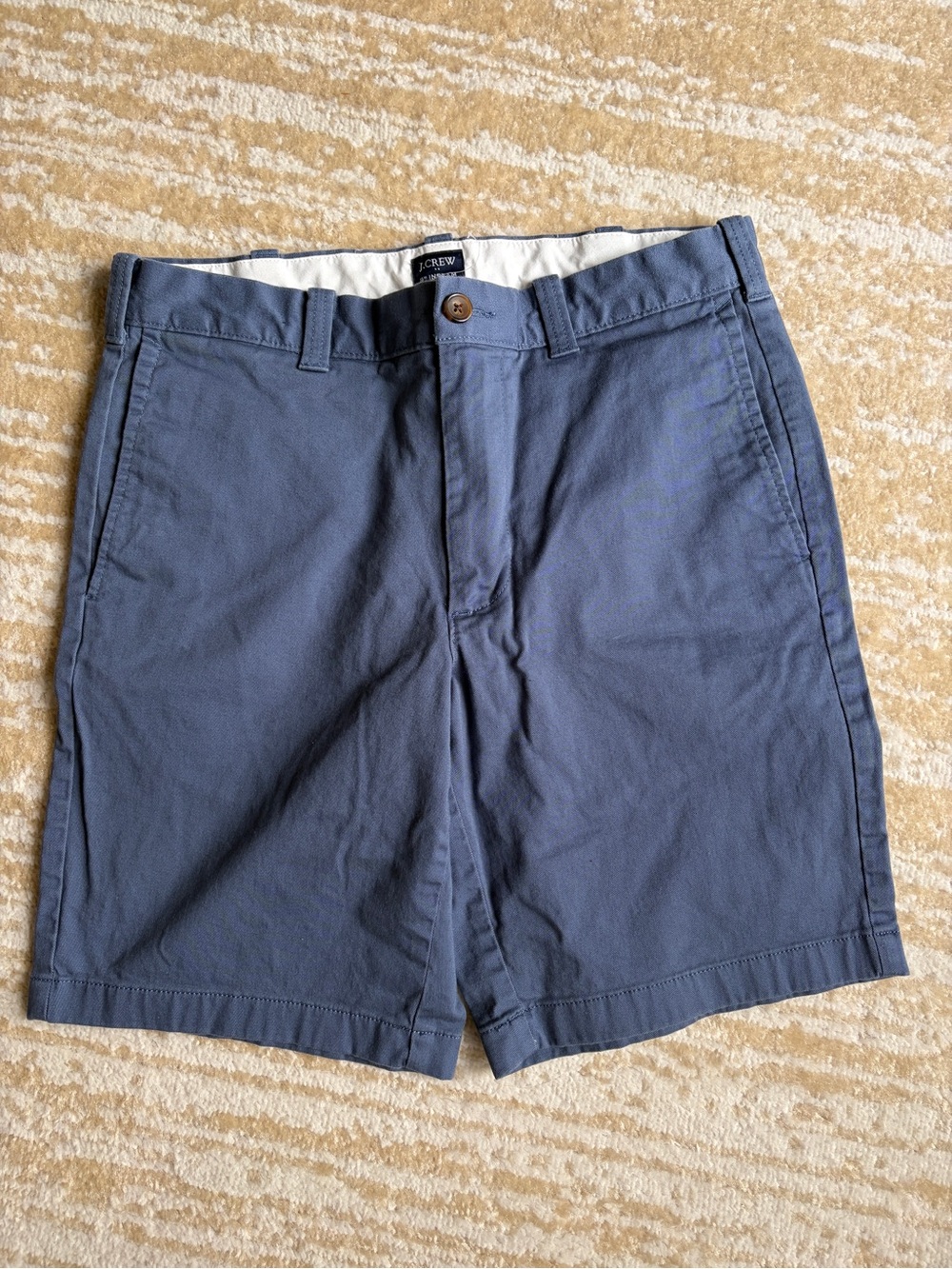 J. Crew Men's Blue Chino Shorts